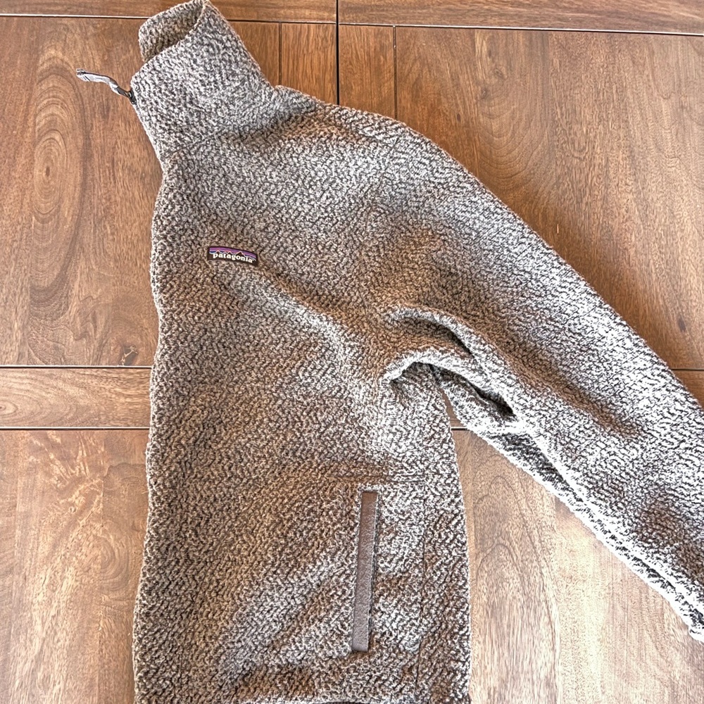 Gray Patagonia Zip-Up Jacket
